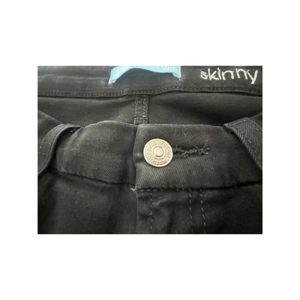 Excellent like new condition seven7 Seven denim Ankle Skinny Black SIZE 28 - Picture 5 of 7
